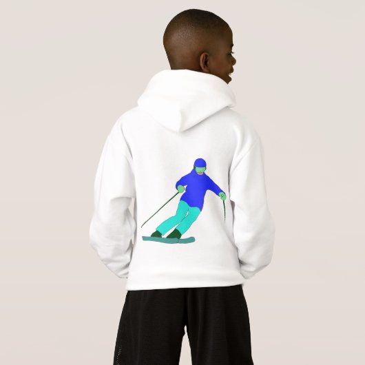 Ski de neige (Dos entier)