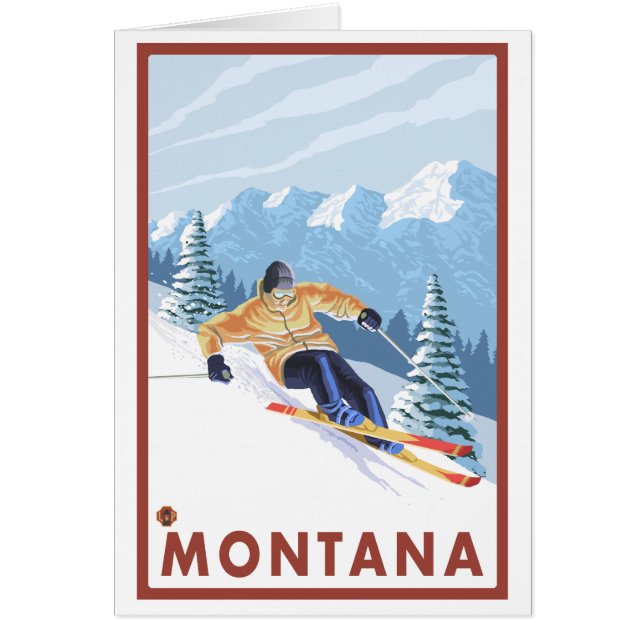 Ski de neige - Montana (Devant)