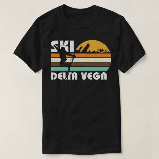 Ski Delta Vega 2 T-shirt (Design voorkant)