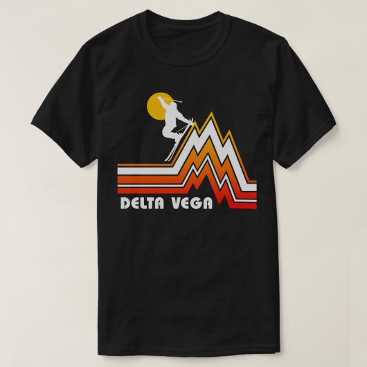 Ski Delta Vega 4 T-shirt (Design voorkant)