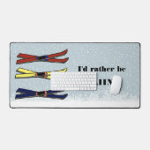 Ski Design Desk Mat (Clavier et souris)