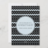 Ski d'hiver Bonne Carte de vacances (Dos)