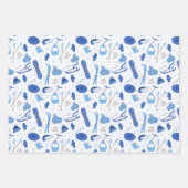 Ski d'hiver Sled Snowboard Enveloppement papier en (Devant)