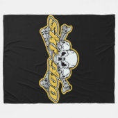 Ski-Doo-dekking Fleece Deken (Voorkant (Horizontaal))