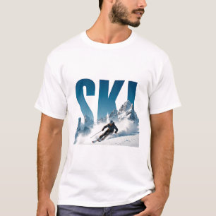 Ski-editoriaal Alpine Sports Graphic T-shirt