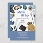 Ski-elementen Kaart (Voorkant / Achterkant)