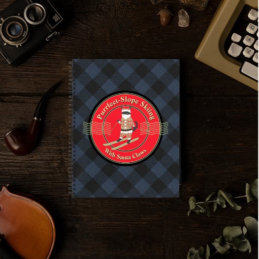 Ski en pente avec Père Noël Claws Planner