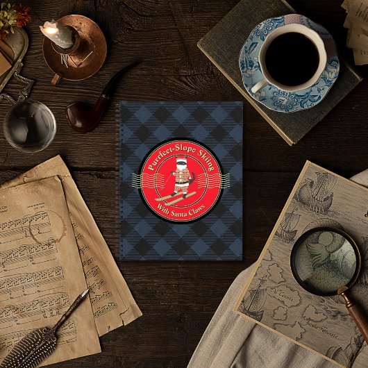 Ski en pente avec Père Noël Claws Planner