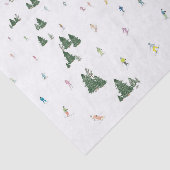 Ski- en snowboardpapier afdrukken tissuepapier (Detail)