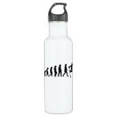 Ski Evolution Skiing Winter Slopes Gift Waterfles (Voorkant)