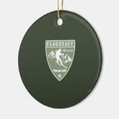 Ski Flagstaff Arizona Keramisch Ornament (Links)