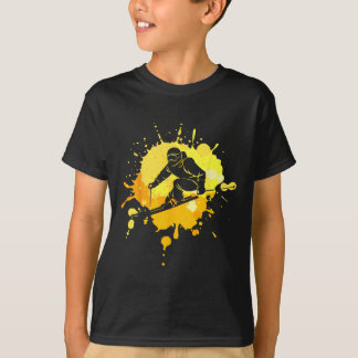 Ski For Skiier Boys Retro Skiing T-shirt