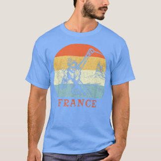 Ski France  Snow Skiing Vacation569 T-shirt
