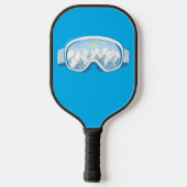 Ski Goggles Bergreflectie Pickleball Paddle (Achterkant)