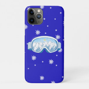Ski Goggles Snowflake Dance iPhone 11 Pro Hoesje