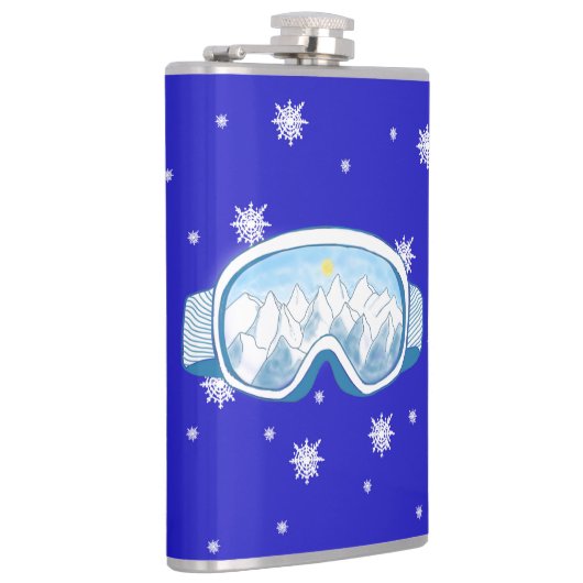 Ski Goggles Snowflake Dance Heupfles (Rechts)