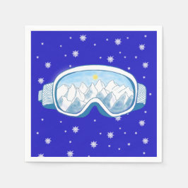 Ski Goggles Snowflake Dance Servet