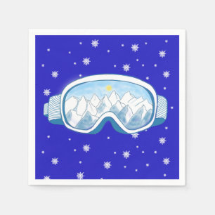 Ski Goggles Snowflake Dance Servet