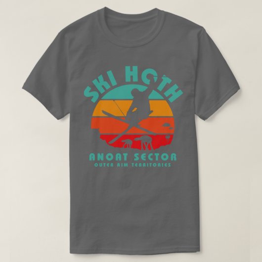 Ski Hoth T-shirt (Design voorkant)