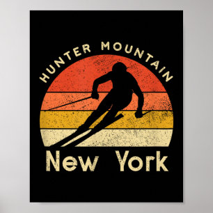  Ski Hunter Mountain New York Poster