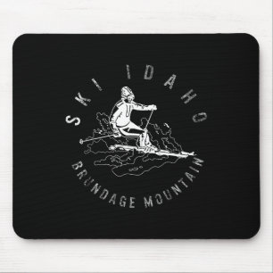 Ski Idaho Brundage Mountain Skien Snowboarden Berg Muismat