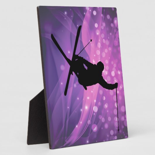 Ski Jump Fotoplaat (Zijkant)