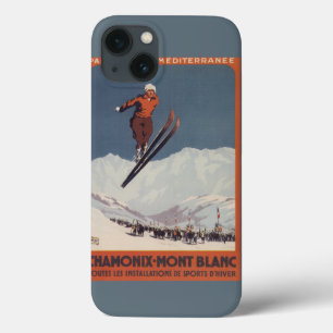 Ski Jump - PLM Olympic Promo Poster iPhone 13 Hoesje