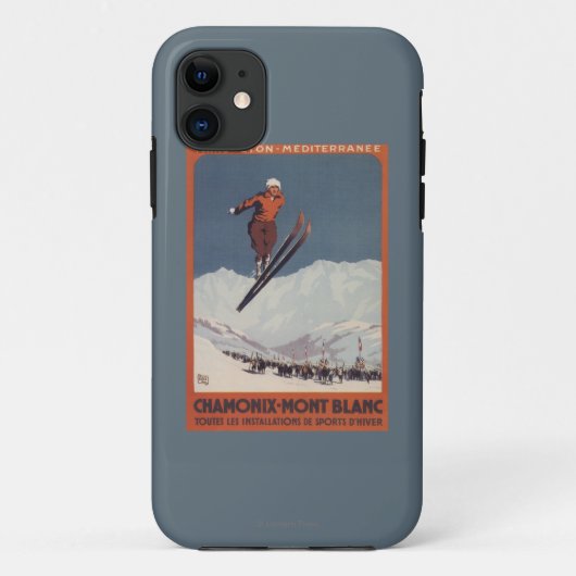 Ski Jump - PLM Olympic Promo Poster Case-Mate iPhone Case (Achterkant)