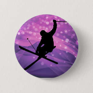 Ski Jump Ronde Button 5,7 Cm