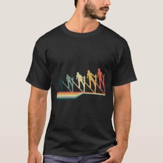 Ski Jumping Funny Gift  Retro T-shirt