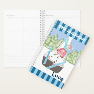 Ski jumping koe kind school planner