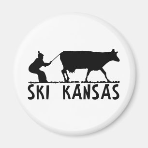 Ski Kansas Magneet