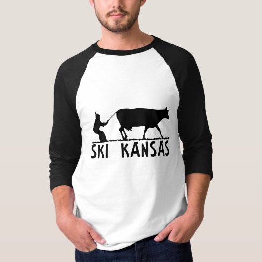 Ski Kansas T-shirt (Voorkant)
