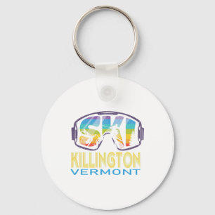 Ski Killington Vermont Skivakantie Sleutelhanger