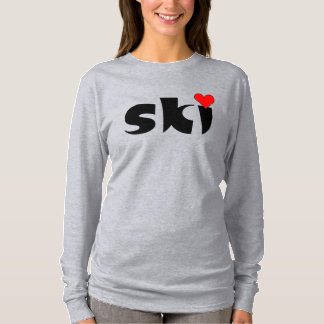 Ski klein hart t-shirt