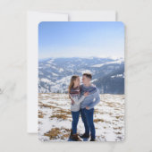 Ski Koppel Save the Date (Achterkant)