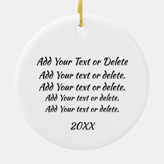 Ski-Label / Ornament (Achterkant)