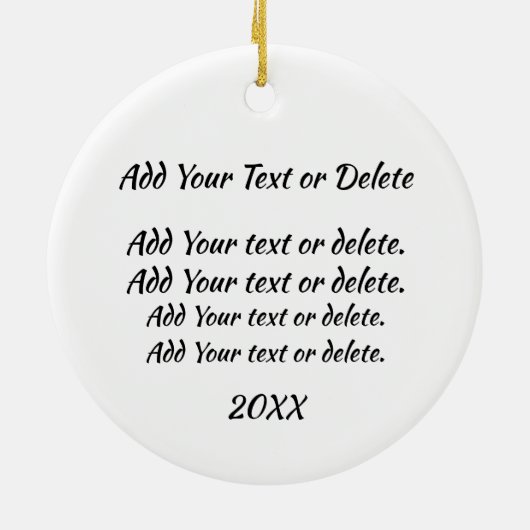 Ski-Label / Ornament (Achterkant)