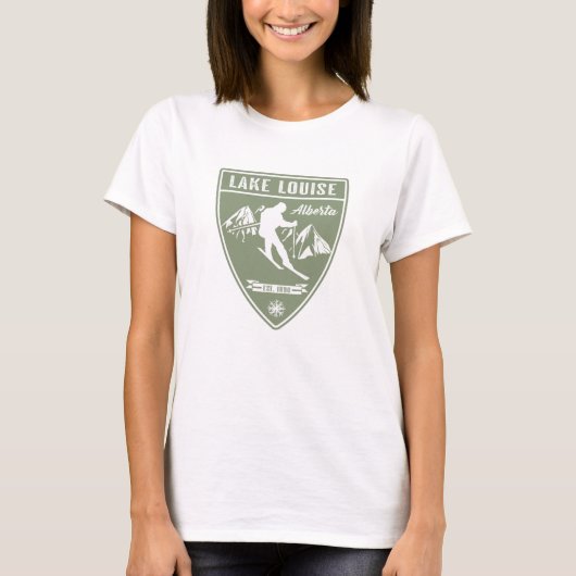 Ski Lake Louise Alberta T-shirt (Voorkant)