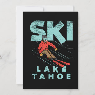 Ski Lake Tahoe Kaart
