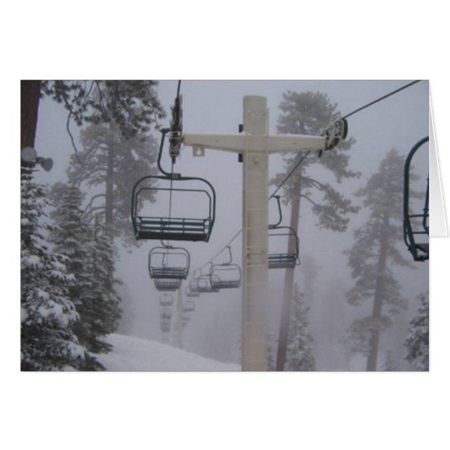 Ski Lift (Voorkant Horizontaal)