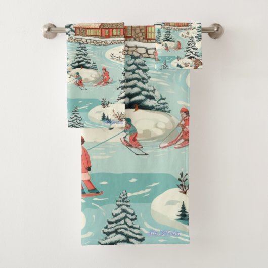 Ski Lodge bad Handdoeken set (Insitu)