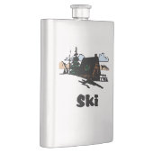 Ski Lodge verplaatsen Heupfles (Rechts)