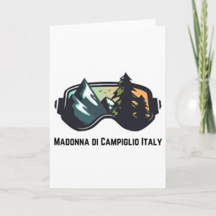 Ski Madonna Di Campiglio Italië Berg Skisport T M Kaart