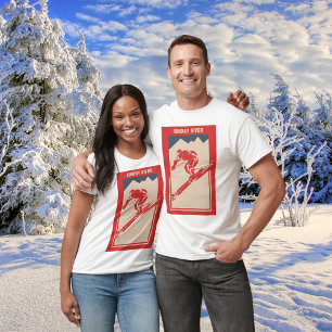  Ski Maine Resort Sunday T-shirt