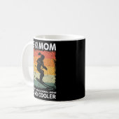 Ski mam als een normale mam. Koffiemok (Voorkant links)