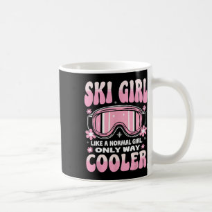 Ski meisje als een normaal meisje alleen manier co koffiemok