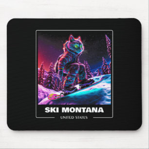 Ski Montana Verenigde Staten Ski Skisport Skiër Muismat