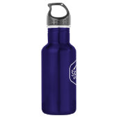 Ski Mountain Aspen Colorado Monogrammed Waterfles (Achterkant)