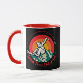 Ski Mountain BFTG Café Mug (Gauche)